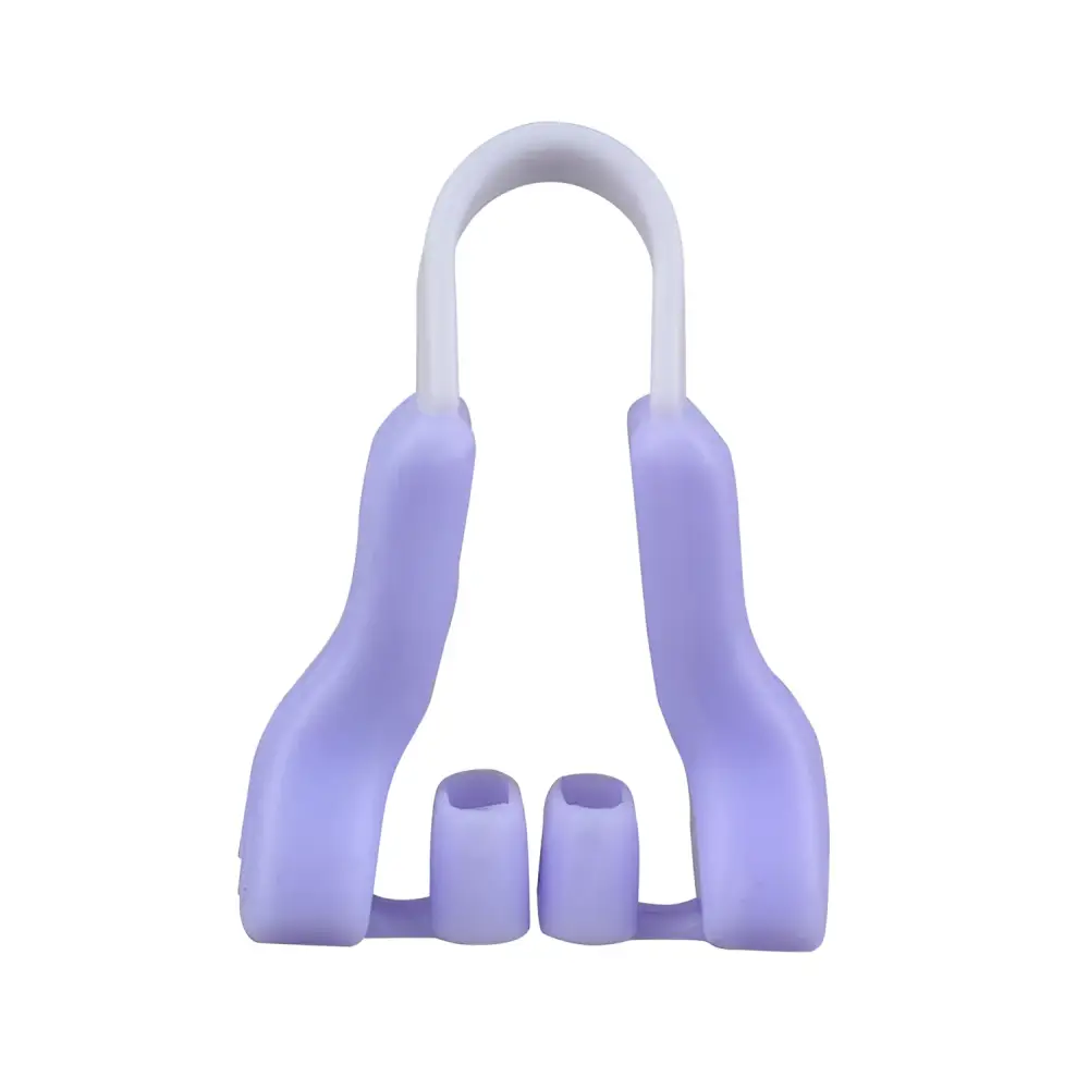 Purple Silicone Nose Reshaping Clip