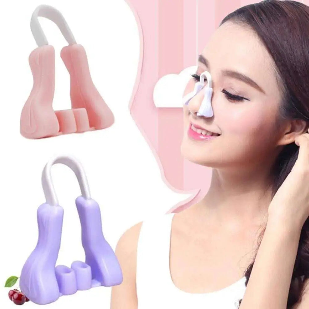 Purple Silicone Nose Reshaping Clip