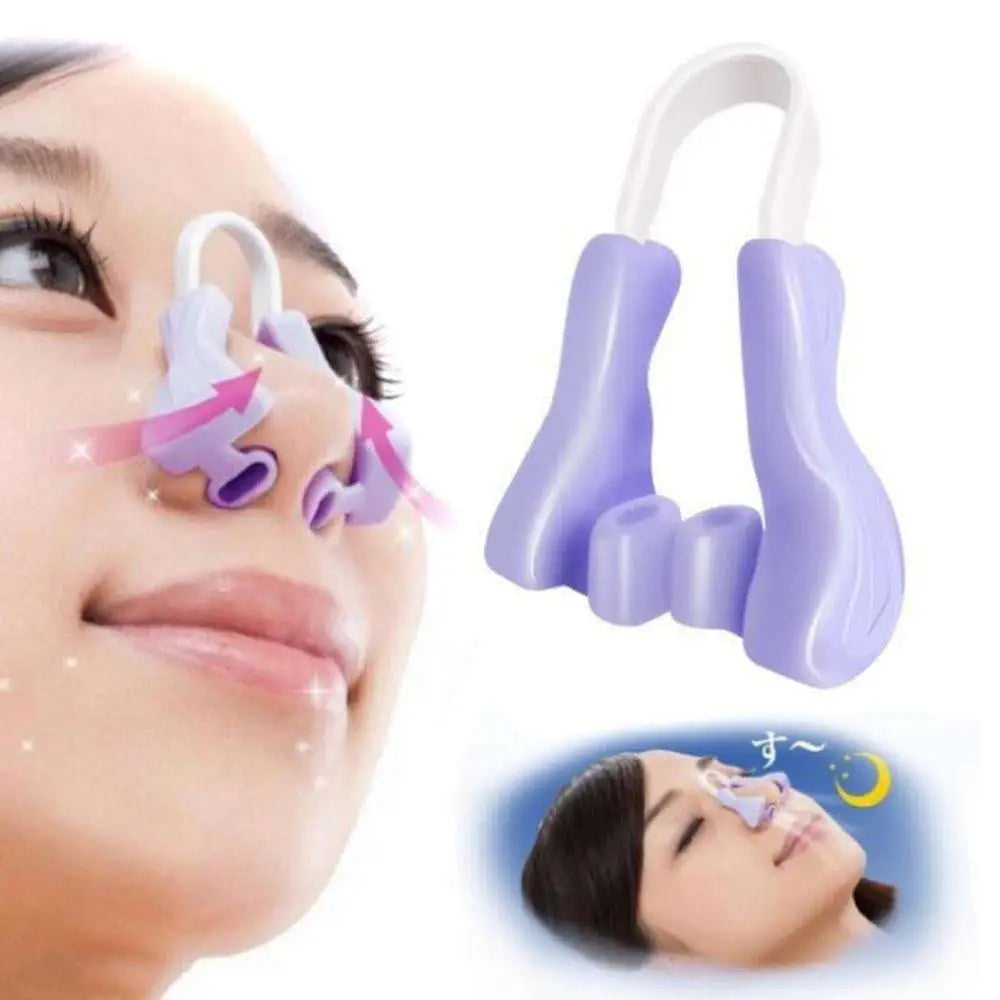 Purple Silicone Nose Reshaping Clip