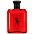Ralph Lauren Polo Red eau de toilette bottle with black cap