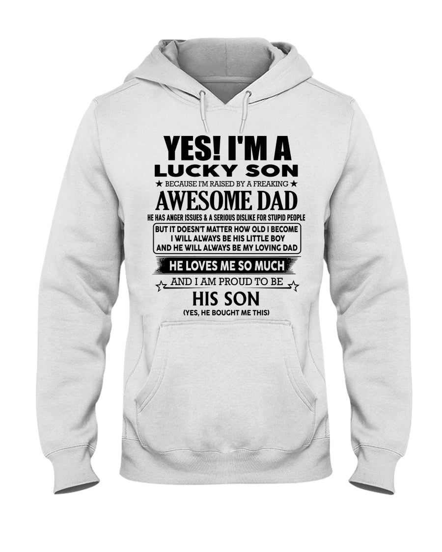 Awesome Dad - perfect gift for your son from Dad - HL00 (SKUT-2010LUCKYDD)