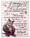 Special gift for daughter Blanket From Mom
