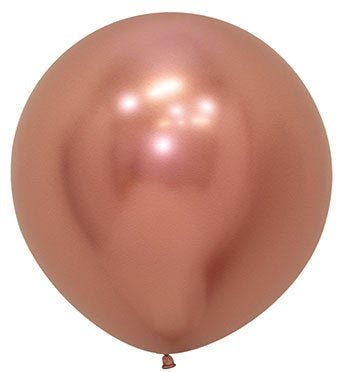 Rose Gold 24-Inch (2 Foot) Giant Metallic Balloons