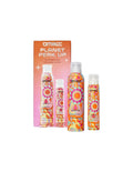 Amika Planet Perk Up dry shampoo kit with box and two bottles, 5.3 oz and 1.8 oz