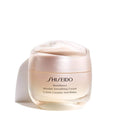 Shiseido Benefiance wrinkle smoothing cream jar, white-pink frosted container