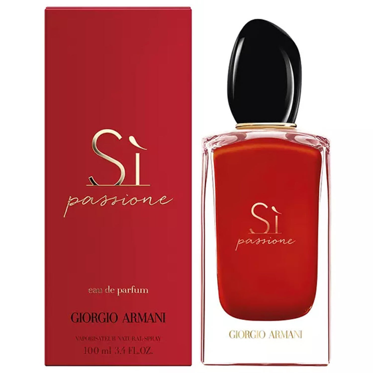 Giorgio Armani SI PASSIONE Eau de Parfum for Women (3.4oz)