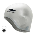 Silicone Swimming Cap with Ear Protection – Waterproof, Comfortable Fit