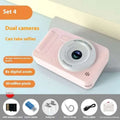 Silver Portable CCD Digital Camera for Students