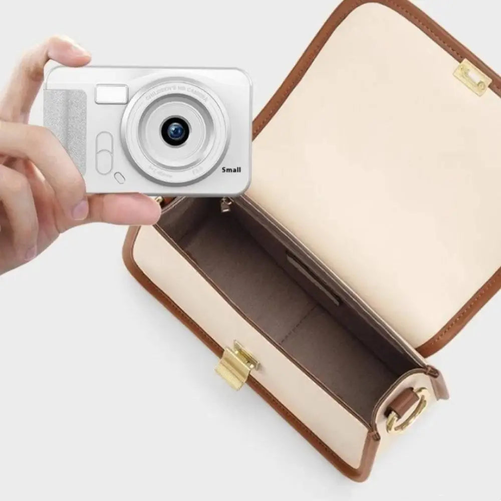 Silver Portable CCD Digital Camera for Students