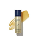 Skinbetter Alto serum bottle with navy cap and pale gold swatch