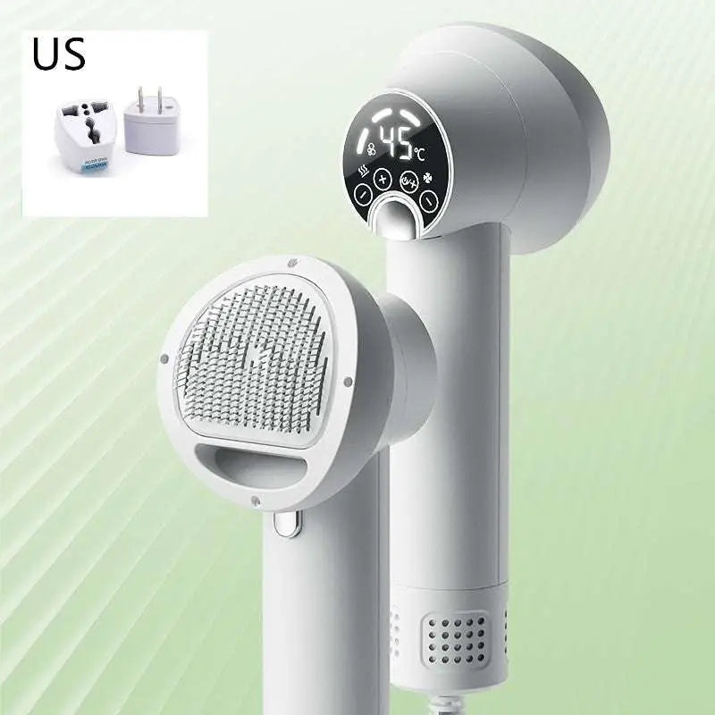 Smart 2-in-1 Pet Hair Dryer with Digital Display