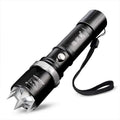 Spiked Tactical Self-Defense LED Flashlight