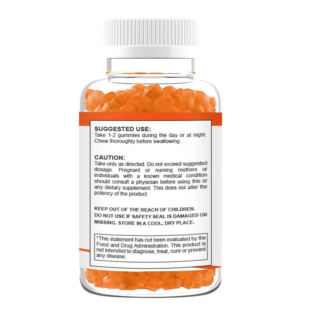 Sugar Free Vegan Turmeric Ginger Soft Candy Gummies