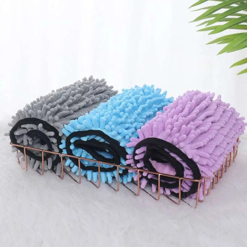 Super Absorbent Microfiber Bath Towel for Dogs Cats