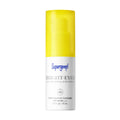 Bright-eyed mineral eye cream SPF 40 in yellow cap white bottle
