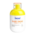 Supergoop! Daily Dose Vitamin C SPF 40 sunscreen bottle, yellow cap.