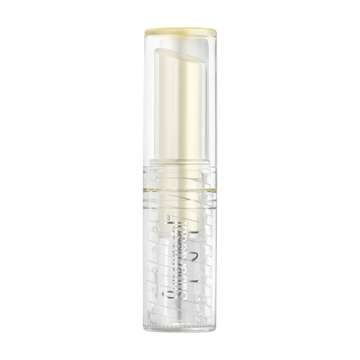Supergoop! Lipscreen SPF 30 sheer lip balm in clear tube with white cap