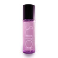 Cleansing oil bottle with purple liquid and dark cap, 150 ml
