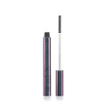 Eyelash tint tube with wand applicator, dark metallic purple body