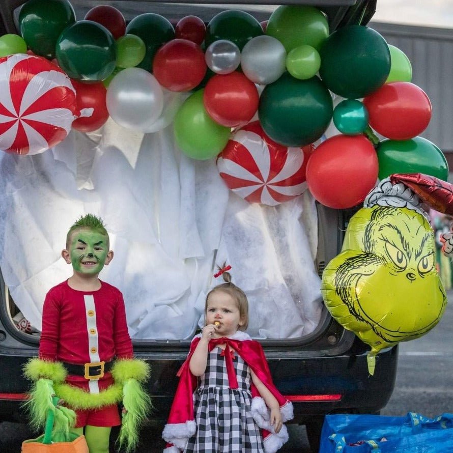 Grinchmas Inspired Christmas Balloon Garland Kit
