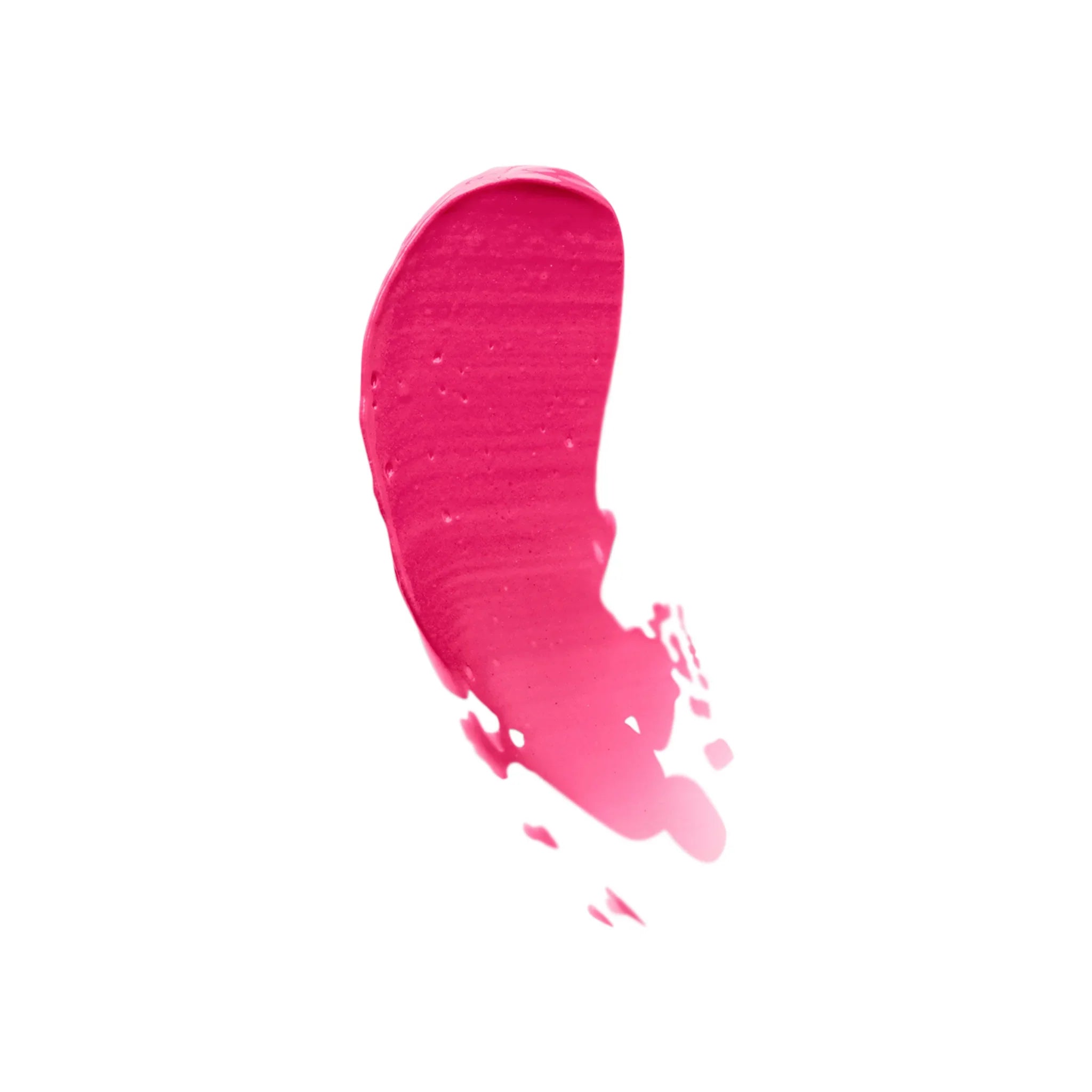 Petal pink tint balm swatch with glossy smear