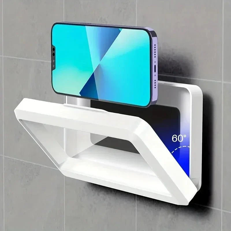 Universal Waterproof Shower Phone Holder | Anti-Fog Wall Mount Case