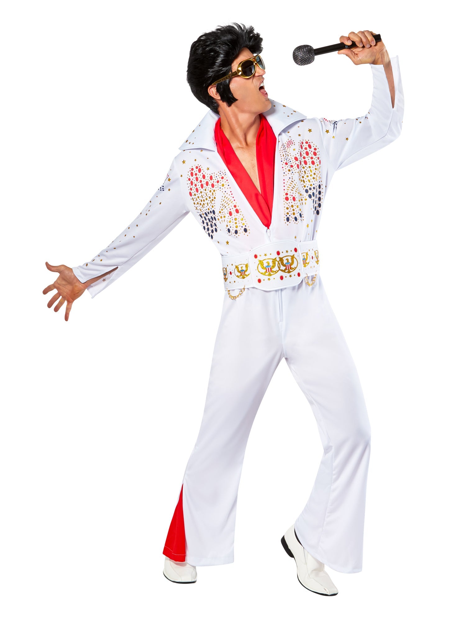 Elvis Presley Red Scarves Adult Costume Accessory