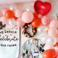 Pink & Red Valentine’s Day Balloon Garland Kit