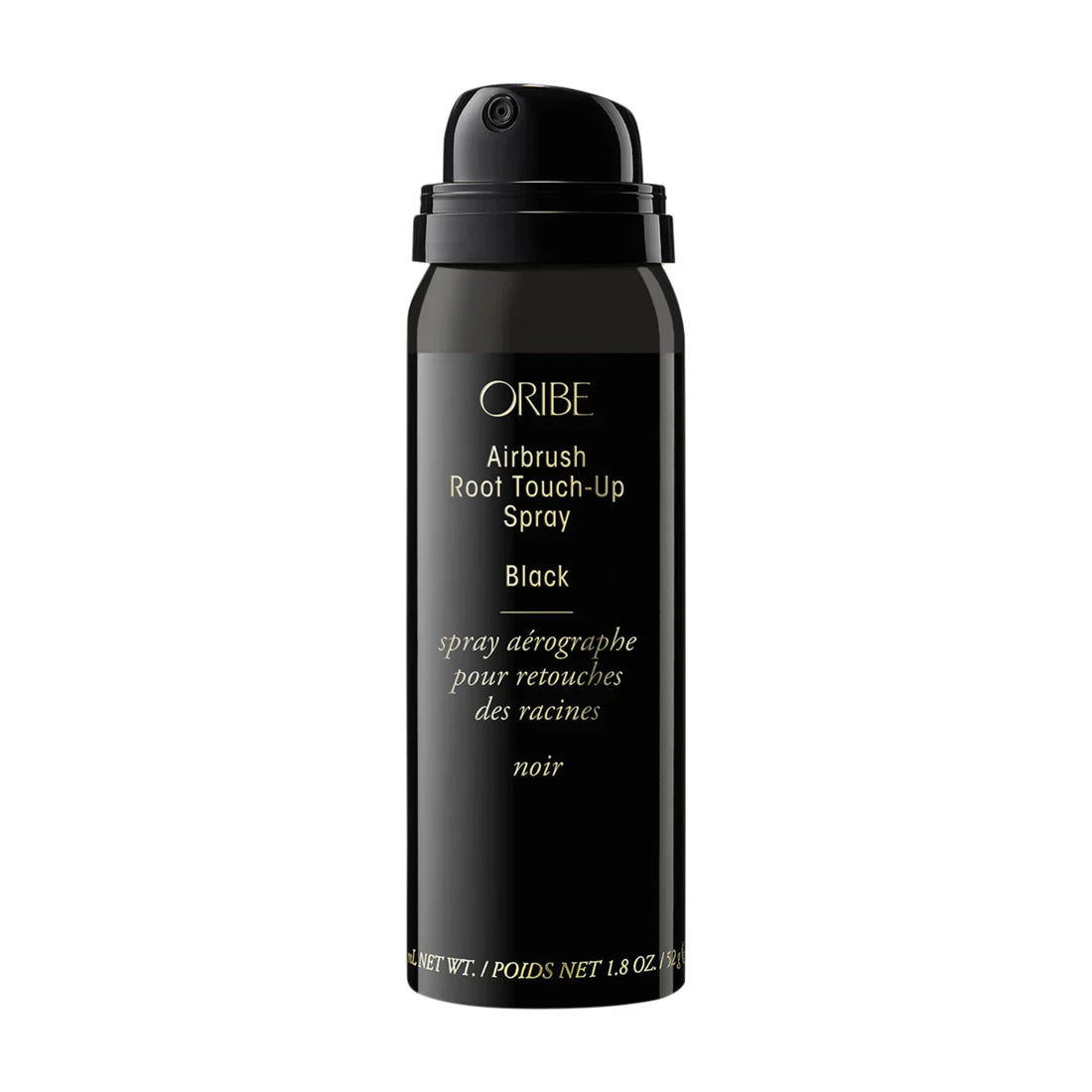 Oribe airbrush root touch-up spray, black shade, 1.8 oz bottle
