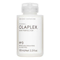 Olaplex No.3 Hair Perfector treatment bottle, 100 ml, clear white plastic with cap