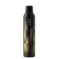 Oribe Free Styler hairspray bottle, dark cap and clear amber bottle
