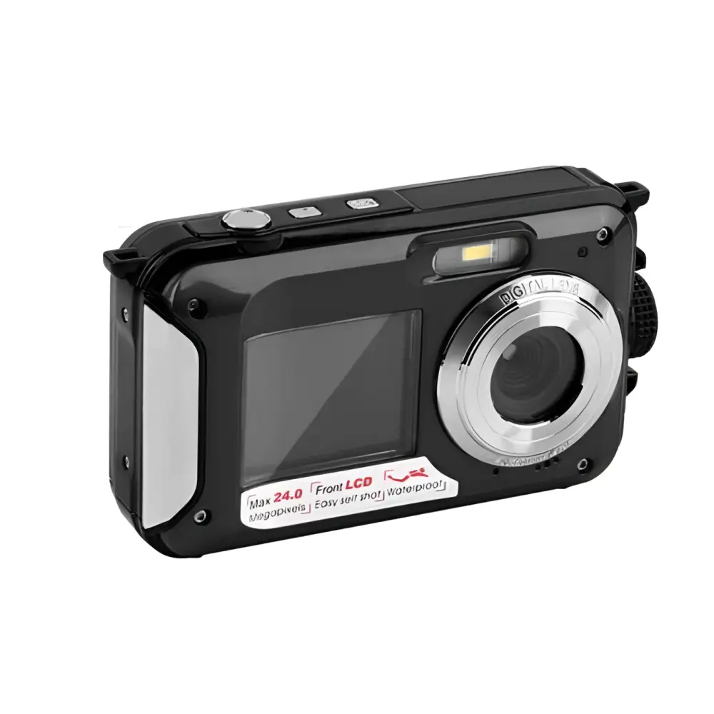 Waterproof 24MP Rugged Selfie Digital Camera