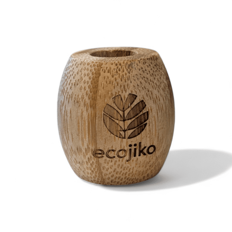 Bamboo Toothbrush Stand | Adult Sustainable Toothbrush Holder
