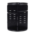 White Three Tier Rotating Makeup Organizer