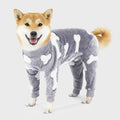 Fleece Dog Jumpsuit Pajamas – Warm Pet Overalls for Small to Large Dogs