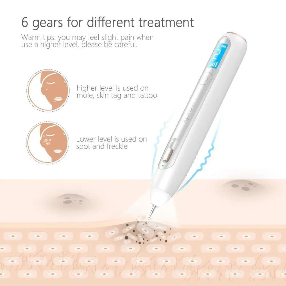 Wireless Microcurrent Laser Beauty Instrument with Gear Position Display