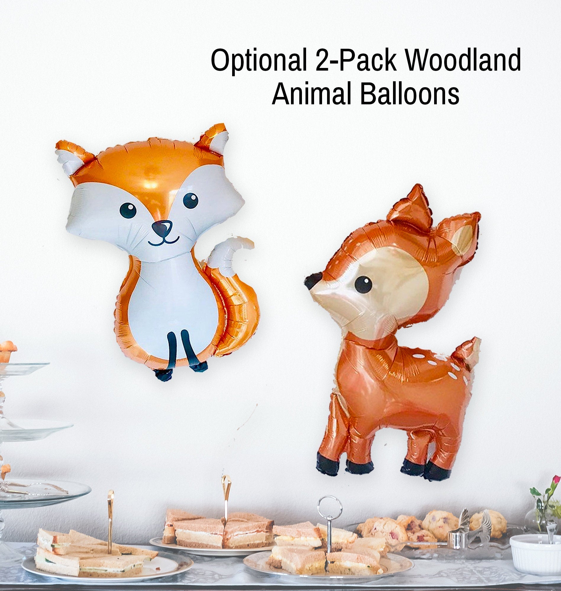 Orange & Gold Woodland Pumpkin Balloon Garland Kit